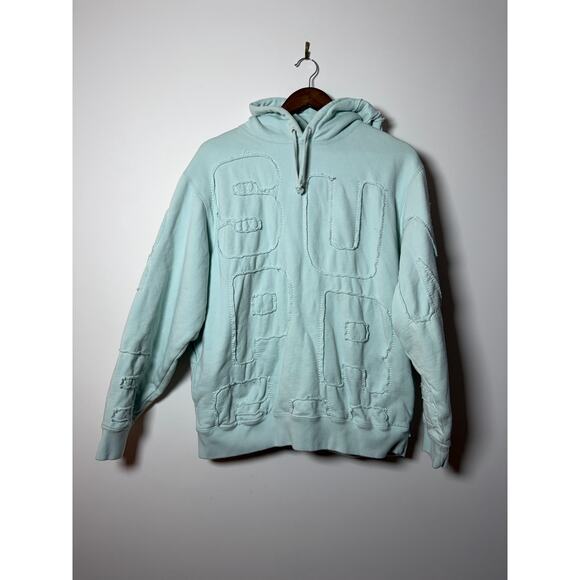 supreme cut out letter hooded sweatshirt - Picture 2 of 7